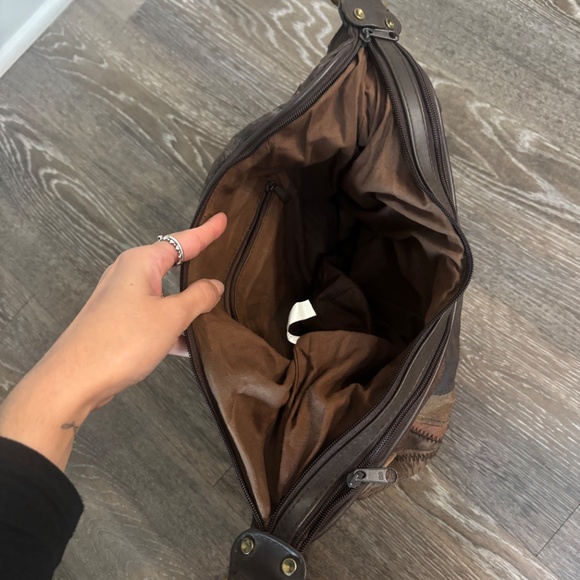 Patchwork leather bag - Picture 4 of 5